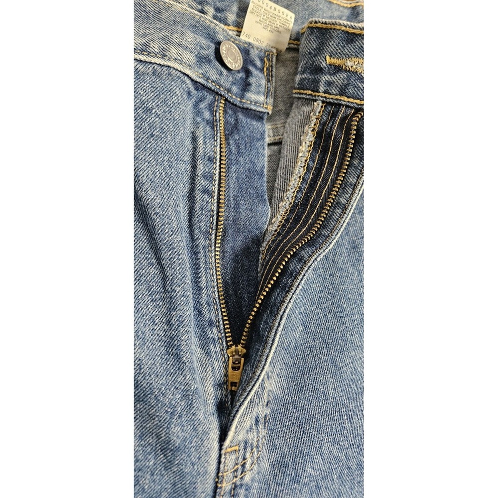 Y2k Levi's 550 Jeans Plus Sz 24S‎ Relaxed Fit Black Tagt - Picture 16 of 16